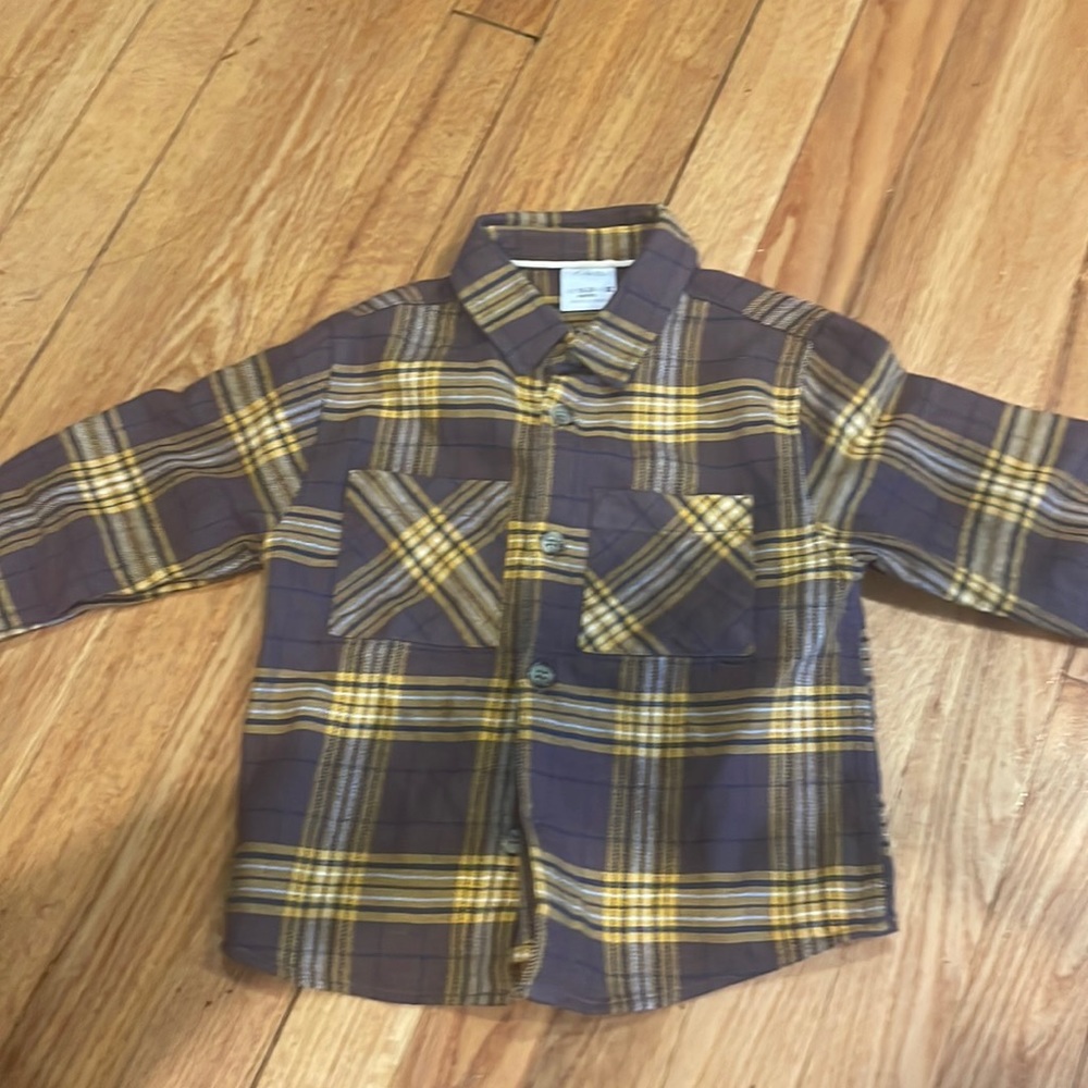 Zara long sleeve flannel
